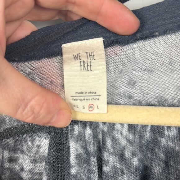 We The Free Black and Gray Long Sleeve Tee - Picture 2 of 11